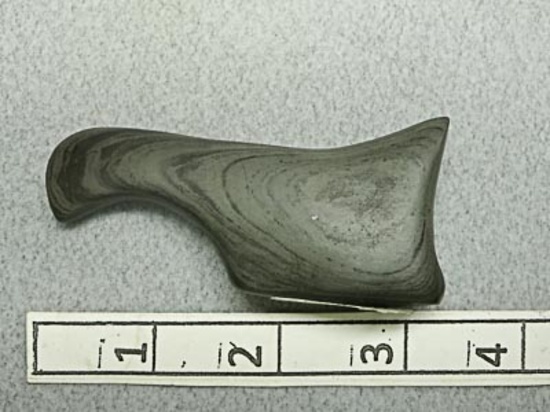Birdstone - 3 1/4 in. - Banded Slate - Wayne Co.