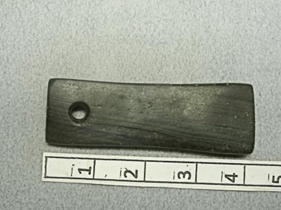 Bell Pendant - 4 in. - Banded Slate - Hardin Co.