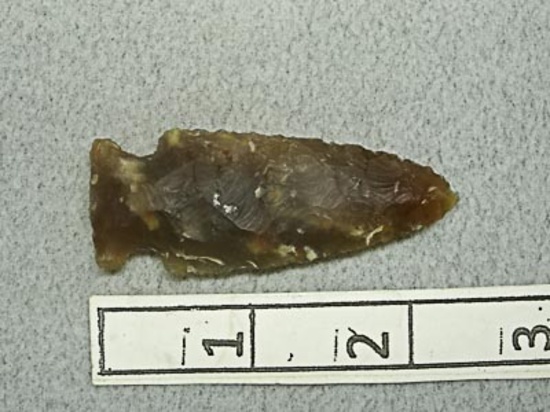 Archaic Corner Notch Point - 2 1/4 in. - Flint