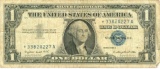 $1 VG+ Star Note Silver Certificate