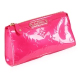 Louis Vuitton Pink Patent Leather Monogram Clutch