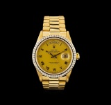 Rolex 18KT Gold President Day-Date Men's Watch