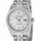 Rolex Stainless Steel Diamond DateJust Men's Watch