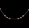 1.99 ctw Diamond Necklace - 14KT Rose Gold