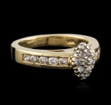 14KT Yellow Gold 0.95 ctw Diamond Ring