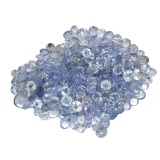 20.48 ctw Round Mixed Tanzanite Parcel