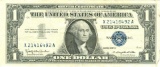 $1 XF/AV Silver Certificate Currency