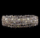 20.40 ctw Diamond Bracelet - 18KT White Gold