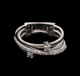 0.45 ctw Diamond Ring - 14KT White Gold