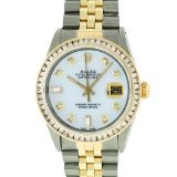 Rolex Two-Tone 2.75 ctw Diamond DateJust Men's Watch