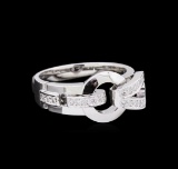 0.25 ctw Diamond Ring - 14KT White Gold