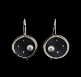 Sterling Silver Earrings and Pendant Jewelry Suite