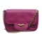 Salvatore Ferragamo Purple Gancini Mini Crossbody Handbag