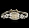 Hamilton 14KT White Gold 1.00 ctw Diamond Ladies Vintage Watch