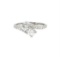 0.88 ctw Diamond Ring - 14KT White Gold