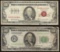 1934A $100 Federal Reserve & 1966A $100 Legal Tender Notes