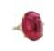 22.76 ctw Rubellite and Diamond Ring - 18KT Yellow and White Gold