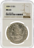 1884-O NGC MS63 Morgan Silver Dollar