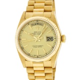 Rolex 18KT Gold President Day-Date Men's Watch