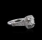 14KT White Gold 1.63 ctw Diamond Ring