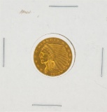 1910 $2.50 AU Indian Head Quarter Eagle Gold Coin