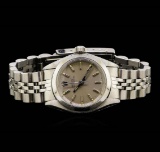Rolex Stainless Steel Oyster Perpetual Ladies Watch