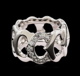 Cartier 0.28 ctw Diamond Ring - 18KT White Gold