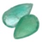 2.78 ctw Pear Emerald Parcel