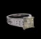 4.63 ctw Diamond Ring - 14KT White Gold