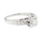 0.33 ctw Diamond Ring - 14KT White Gold