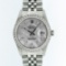 Rolex Stainless Steel MOP Diamond DateJust Men's Watch