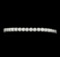 7.15 ctw Diamond Bracelet - 18KT White Gold