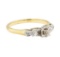 0.25 ctw Diamond Ring - 14KT Yellow Gold