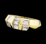 1.00 ctw Diamond Ring - 14KT Yellow