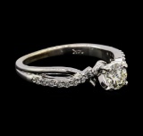 0.70 ctw Diamond Ring - 14KT White Gold