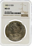 1883-O NGC MS63 Morgan Silver Dollar