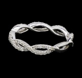 0.64 ctw Diamond Ring - 14KT White Gold