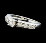 0.50 ctw Diamond Ring - 14KT White Gold