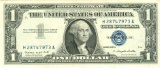 $1 XF/AV Silver Certificate Currency