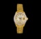 Rolex 18KT Yellow Gold Diamond DateJust Ladies Watch