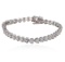 14KT White Gold 8.47 ctw Diamond Tennis  Bracelet