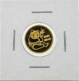 1982 1/10 oz China Gold Panda Coin