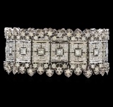 18.54 ctw Diamond Bracelet - 14KT White Gold