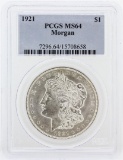 1921 PCGS MS64 Morgan Silver Dollar