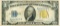 1934 $10 Fine North Africa Silver Certificate Currency