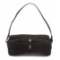 Salvatore Ferragamo Black Canvas Shoulder Handbag