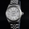 Rolex Stainless Steel Diamond DateJust Ladies Watch