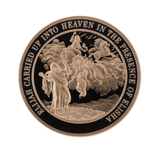 Franklin Mint Thomason Medallic Bible Proof Bronze Medal