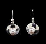 Sterling Silver Earrings and Pendant Jewelry Suite