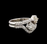 1.42 ctw Diamond Ring - 14KT White Gold